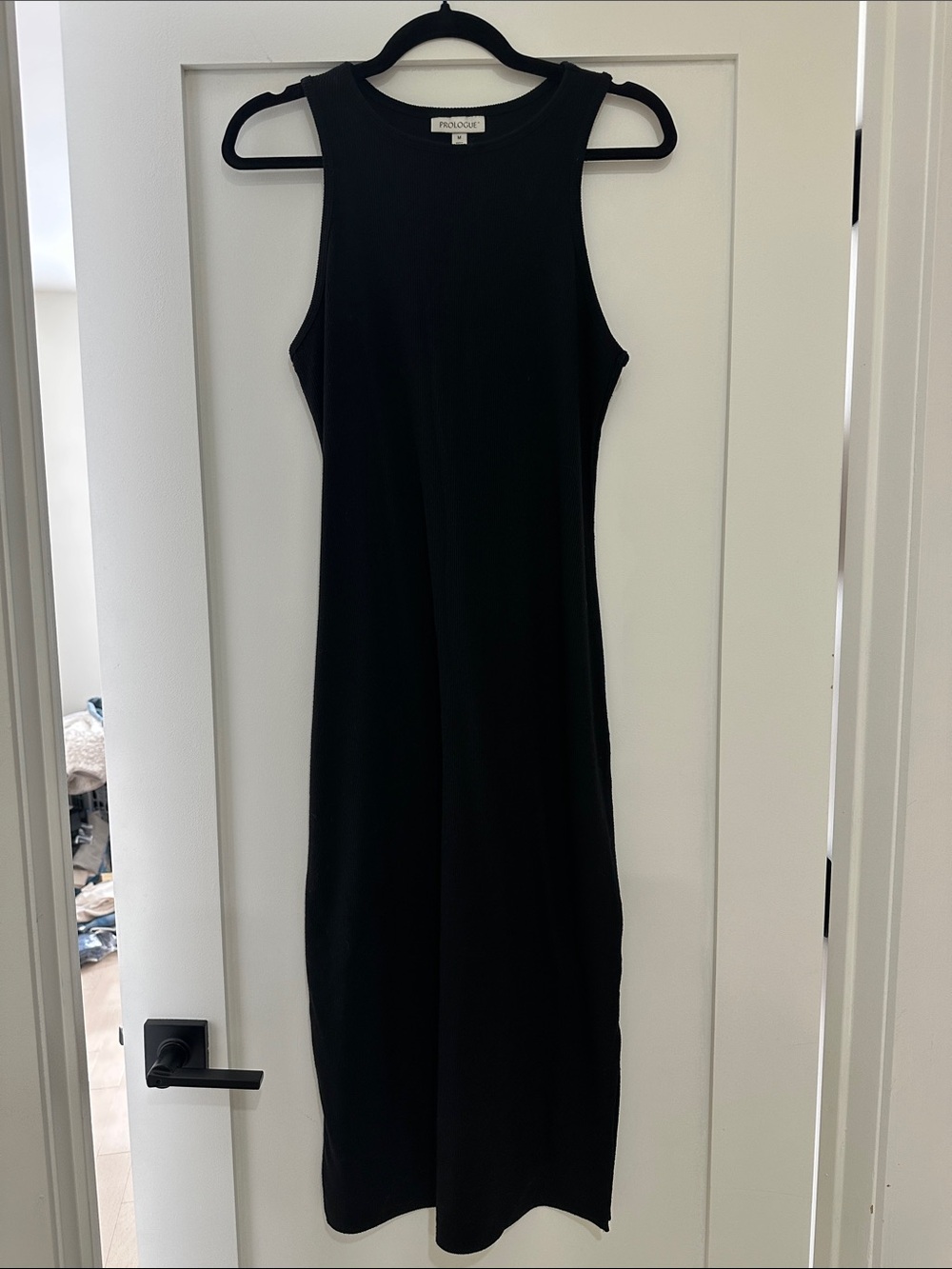 Prologue Black Sleeveless Maxi Tank Dress